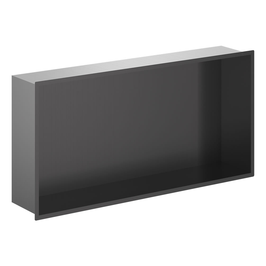 Cutout image of Crosswater Slate 610 x 305mm Shower Niche